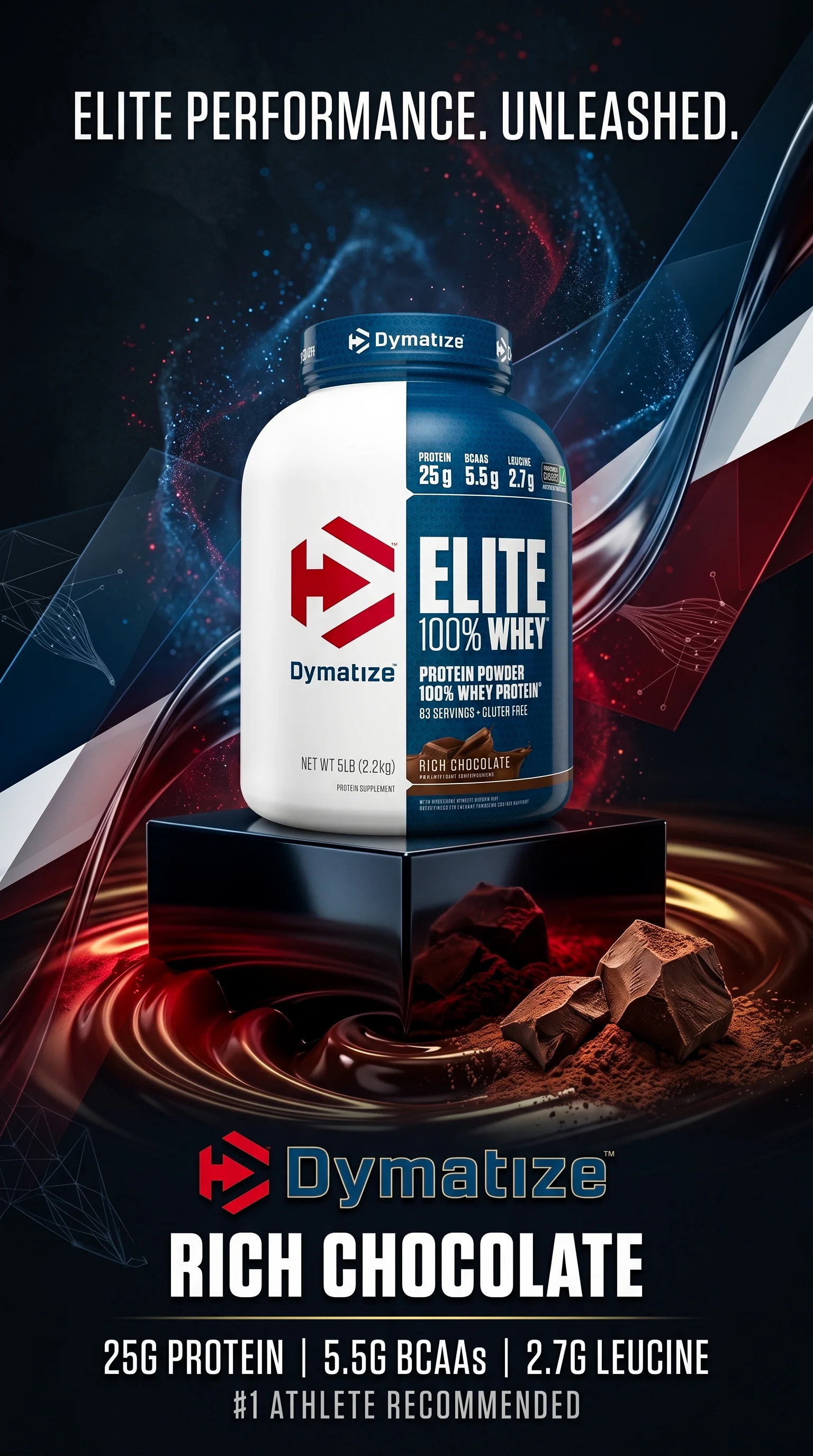 Dymatize Elite 100% Whey 2.3kg